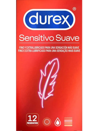 Paquete de 12 preservativos Durex Thin Feel