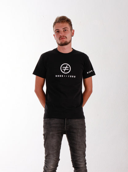 Inequality FLAG Black T-Shirt with White details