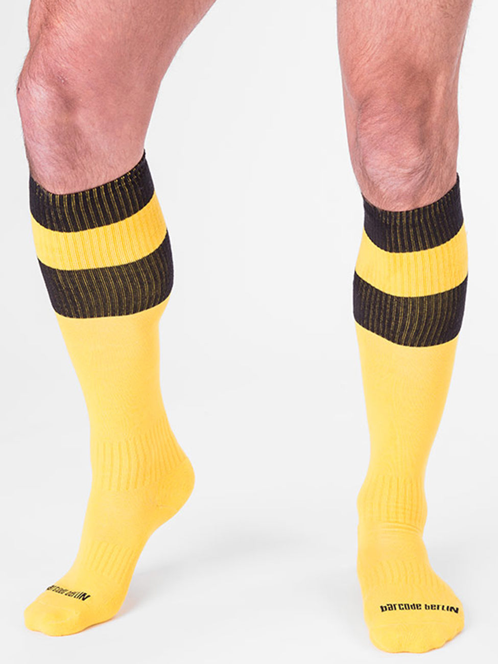 Barcode Football Socks Yellow