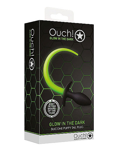 Ouch! - Glow in the Dark Puppy Tail Plug