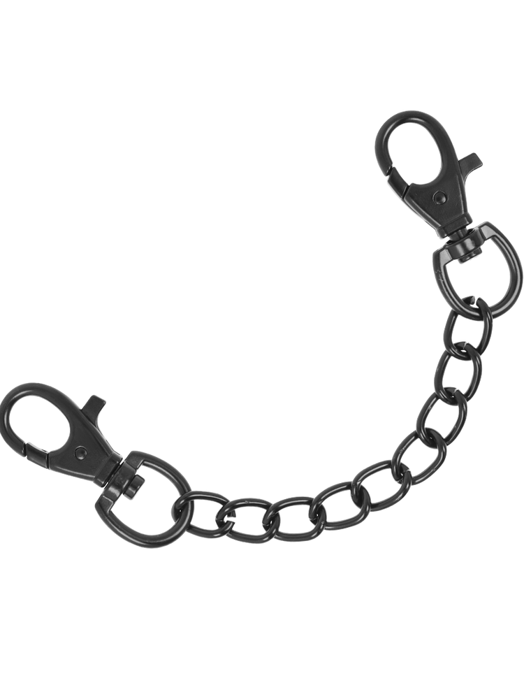 Fetish Submissive Dark Room Handcuffs PU Leather