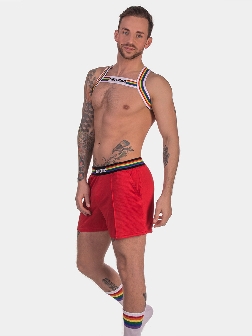 Barcode Berlin Harness Pride White