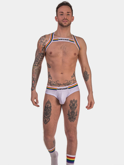 Barcode Berlin Harness Pride White