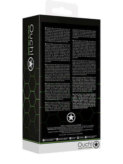 Ouch Hogtie - Glow in the Dark - Neon Green/Black