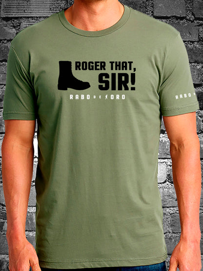 Rabo De Toro - ROGER THAT, SIR! Camiseta Oliva