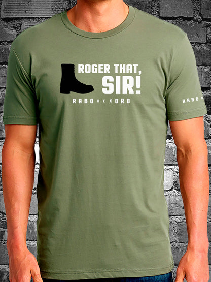 Rabo De Toro - ROGER THAT, SIR! Camiseta Oliva
