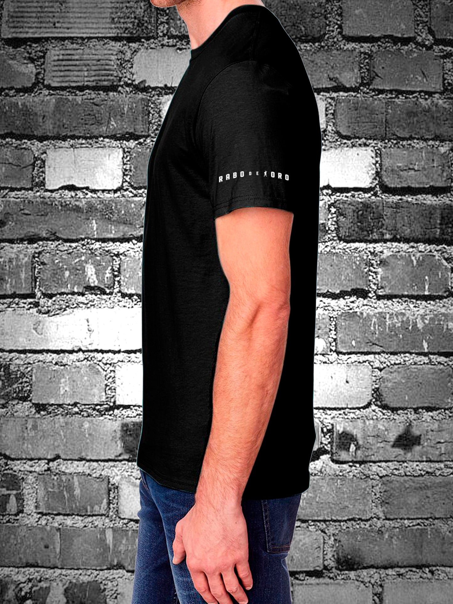 MINOTAUR Black T-Shirt with RDT logo