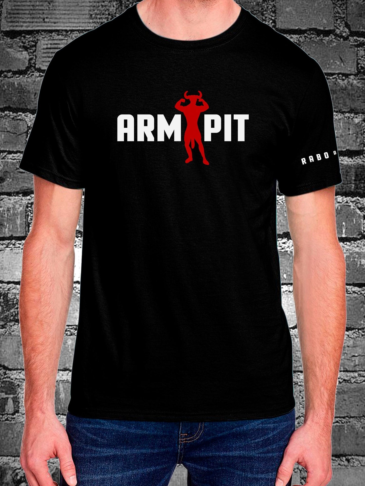 ARMPIT T-Shirt with Minotaur Armpit Fetish design