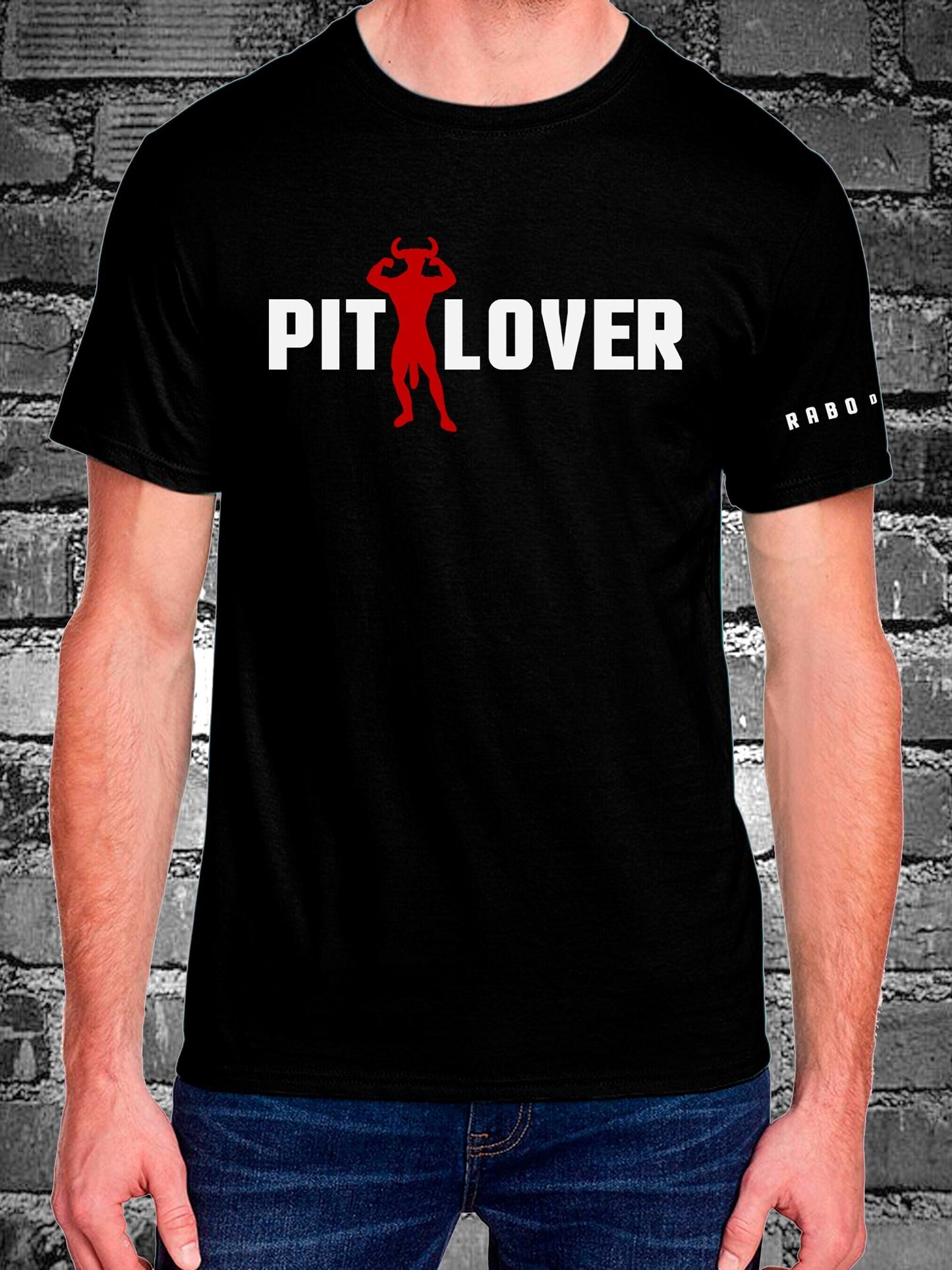 Camiseta PIT LOVER con diseño de Minotauro 