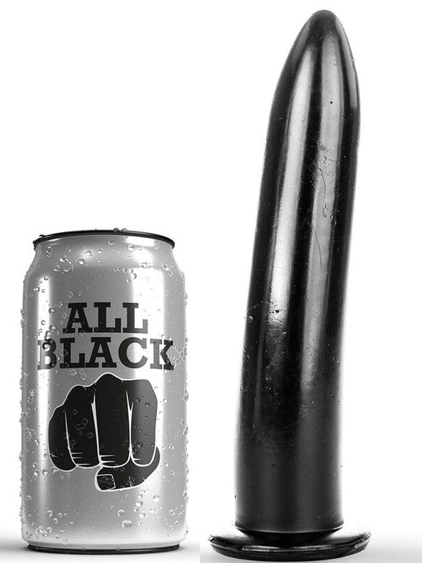 All Black - Dildo Bullet 19 cm