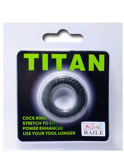 Baile Titan - COCK RING Black