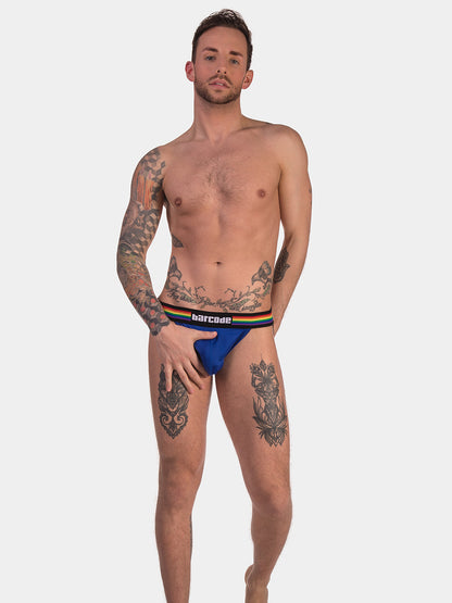 Barcode Berlin Pride Jock Royal Blue