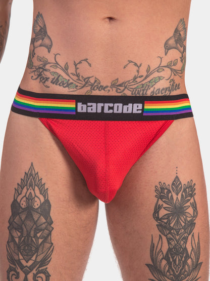 Barcode Berlin Pride Jock Red