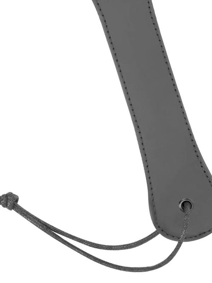 Fetish Submissive Black Paddle with Stitching