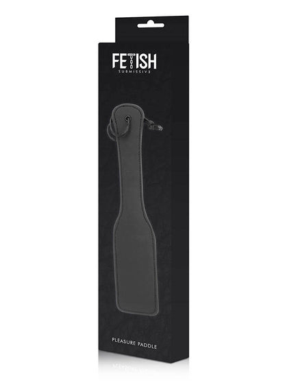 Fetish Submissive Black Paddle with Stitching