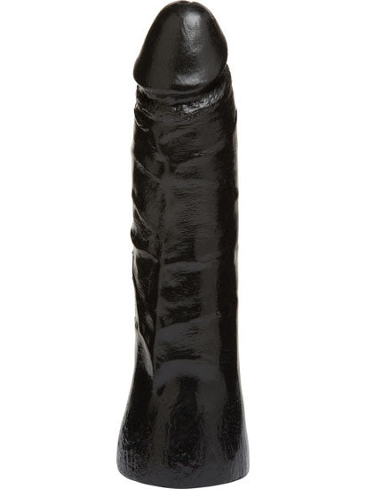Doc Johnson - Vac-u-Lock Thin Dong The Naturals Black - 7 inch / 19 cm