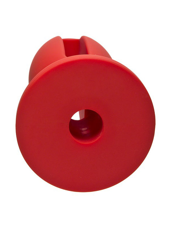 Kink Lube Luge Premium Silicone Plug 5 Red