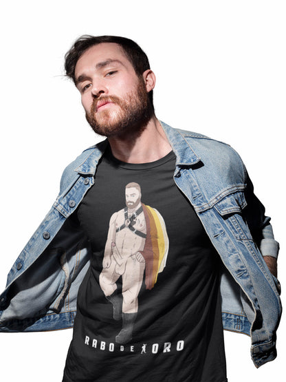 PROUD BEAR FLAG T-Shirt with Gay Bear cartoon detail