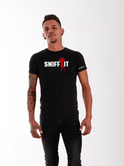 SNIFF IT T-Shirt mit Minotaurus-Achselfetisch-Design