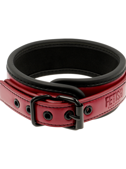 Fetish Submissive Dark Room Collar with Leash