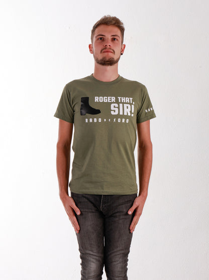Rabo De Toro - ROGER THAT, SIR! Camiseta Oliva