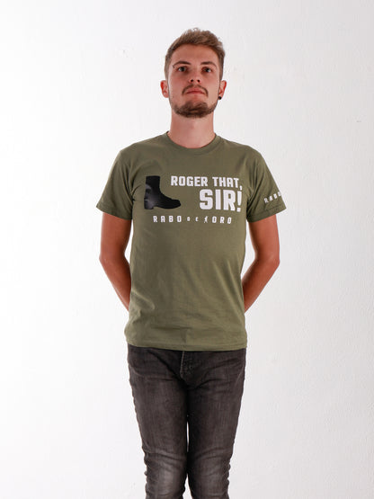 Rabo De Toro - ROGER THAT, SIR! Camiseta Oliva